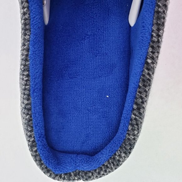 Rockdove Mens Size S 7-8 Two Toned Dark Gray Knitted Slip On Mule Loafer Slipper - Picture 9 of 9